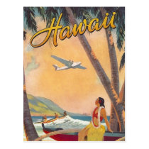 Vintage Hawaii Travel postcards