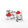 Vintage heart-ballons - Customised Card