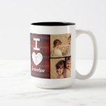 Vintage Heart Custom Photo Mug