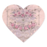 Vintage Heart Heart Sticker