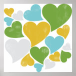 Vintage Hearts posters