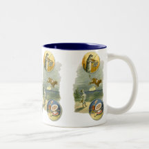 Vintage Hey Diddle Diddle Cat, Fiddle, Cow, Moon Mug
