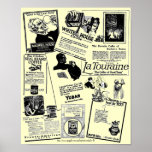 Vintage & Historic coffee ad medley-1922 posters