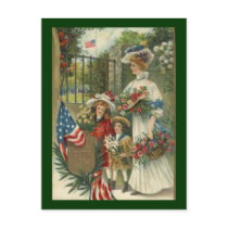 Vintage Honouring Memorial Day Postcards