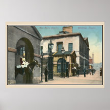 Vintage Horse Guards, Whitehall, London Posters
