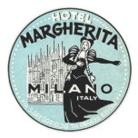 Vintage Hotel & Travel Sticker