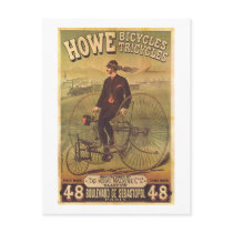 Vintage Howe Bicycles and Tricycles Ad