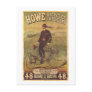 Vintage Howe Bicycles and Tricycles Ad Postcard