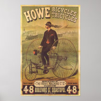 Vintage Howe Bicycles and Tricycles Ad