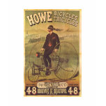 Vintage Howe Bicycles and Tricycles Ad t-shirts