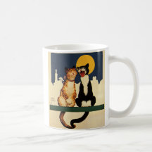 Vintage Humour Funny Silly Animals, Cats Singing Mug