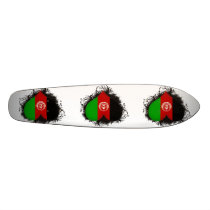 Vintage I Love Afganistan Custom Skate Board