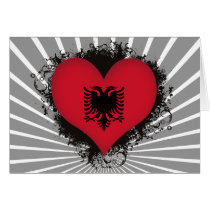 Vintage I Love Albania Cards