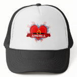Vintage I Love Angola Hats