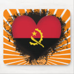 Vintage I Love Angola Mousepad