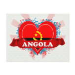 Vintage I Love Angola Postcards