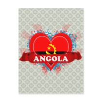 Vintage I Love Angola Post Cards