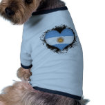 Vintage I Love Argentina Doggie Shirt