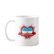 Vintage I Love Argentina Coffee Mug