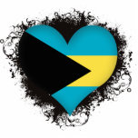 Vintage I Love Bahamas Photo Sculptures
