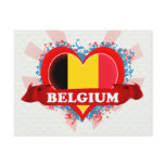 Vintage I Love Belgium postcards