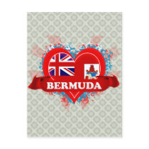 Vintage I Love Bermuda Postcards