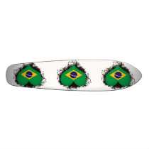 Vintage I Love Brazil Skateboard Decks