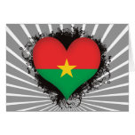 Vintage I Love Burkina Faso cards
