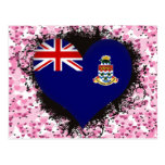 Vintage I Love Cayman Islands Post Card