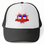 Vintage I Love Central African Republic hats
