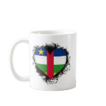 Vintage I Love Central African Republic mugs