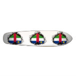 Vintage I Love Central African Republic skateboards