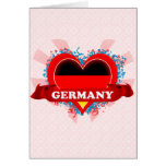 Vintage I Love Germany Greeting Cards