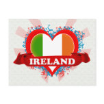 Vintage I Love Ireland postcards