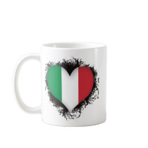 Vintage I Love Italy Coffee Mugs