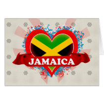 Vintage I Love Jamaica Cards