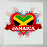 Vintage I Love Jamaica Posters