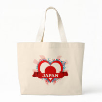Vintage I Love Japan Canvas Bags