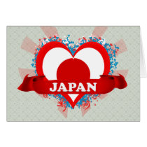 Vintage I Love Japan Greeting Cards