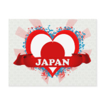Vintage I Love Japan Postcard