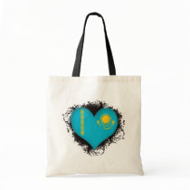 Vintage I Love Kazakhstan Bag