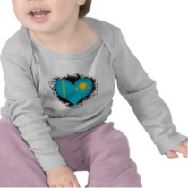 Vintage I Love Kazakhstan Tee Shirt