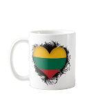 Vintage I Love Lithuania mugs