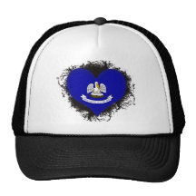 Vintage I Love Louisiana Trucker Hats