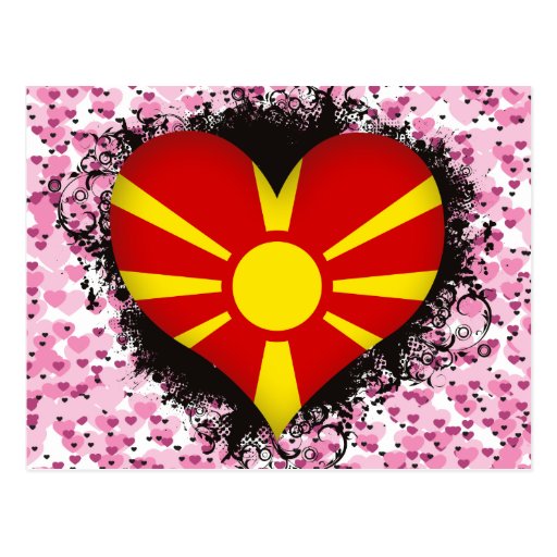 Vintage I Love Macedonia Post Cards