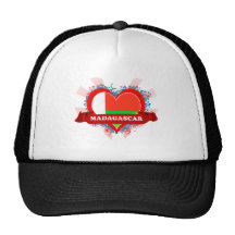 Vintage I Love Madagascar Hat