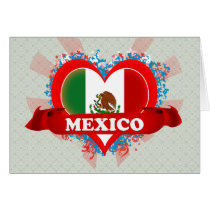 Vintage I Love Mexico Greeting Cards