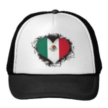 Vintage I Love Mexico Hats