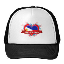Vintage I Love Philippines Hat