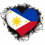 Vintage I Love Philippines photo sculptures